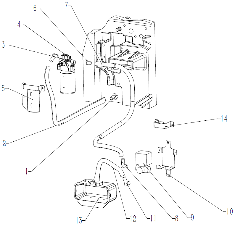 CenoBots SP50 Right Cover Assembly