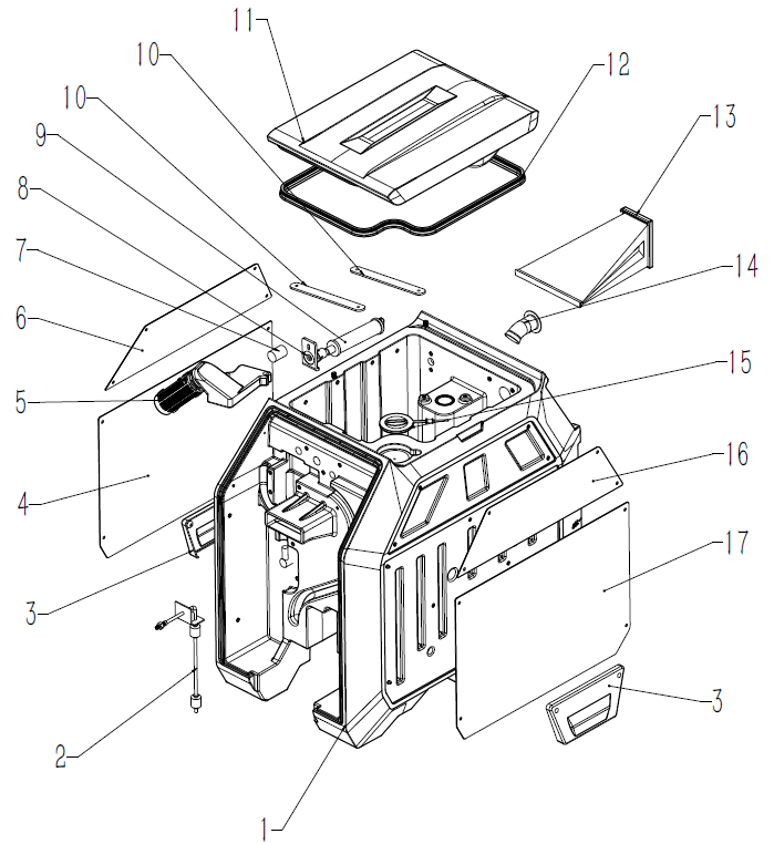 CenoBots L50 Water Tank