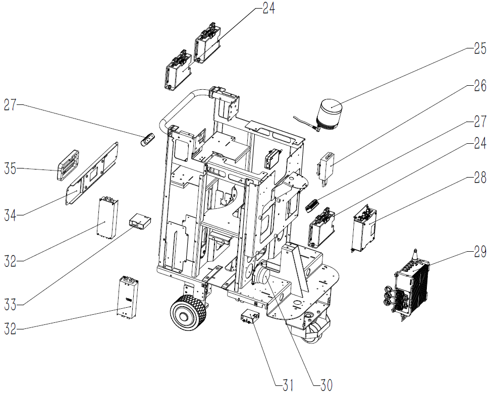 CenoBots SP50 Chassis - Controller Unit