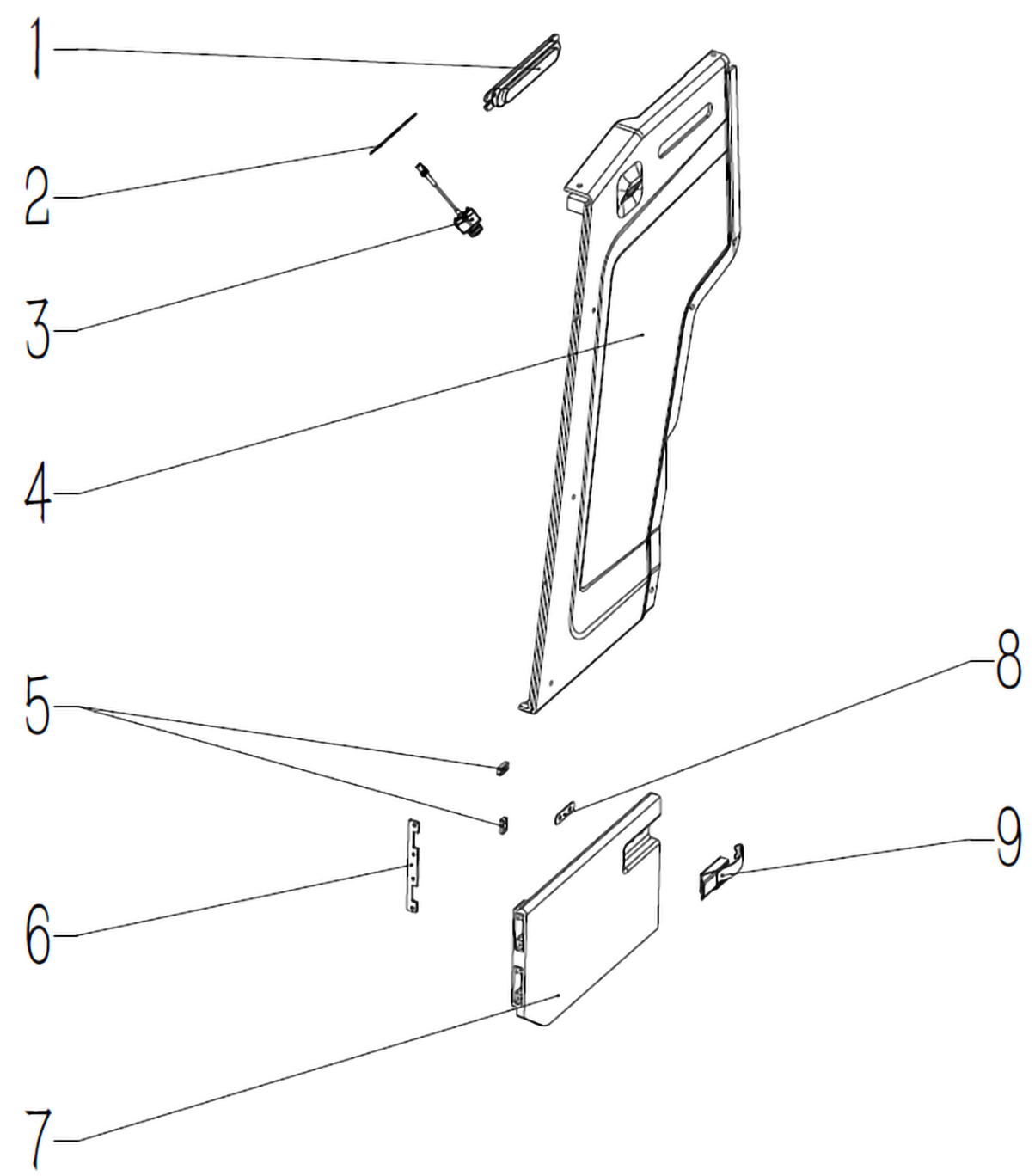 CenoBots Left Cover Assembly