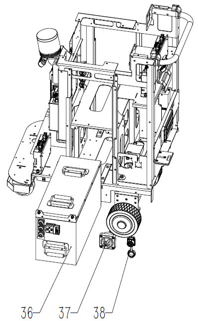 CenoBots SP50 Chassis - Power System