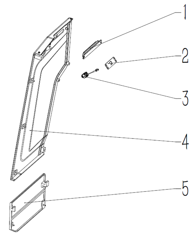 CenoBots SP50 Right Cover Assembly